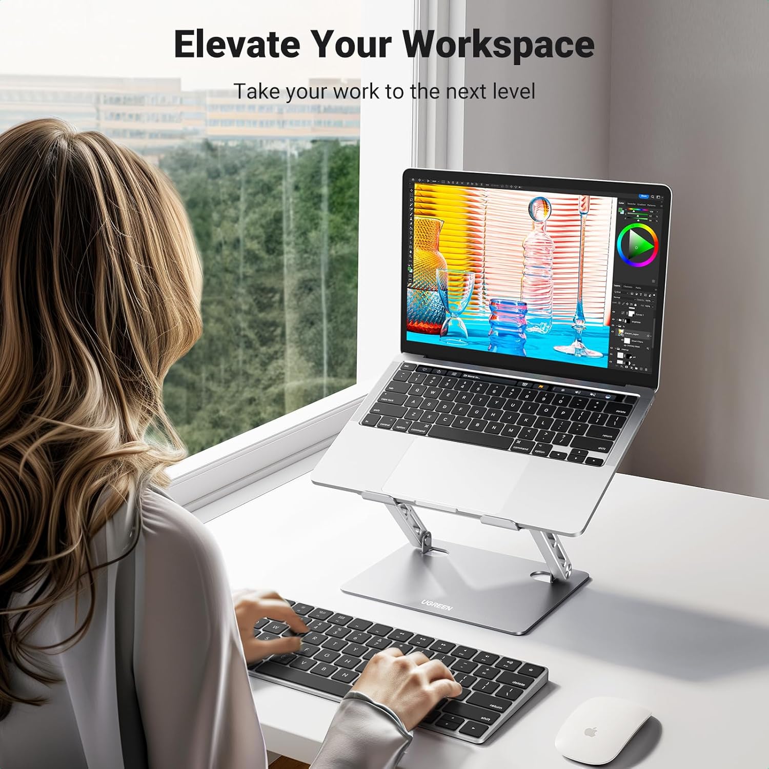 UGREEN Laptop Stand, Adjustabl - Laptop Stand Riser 리뷰 및 가격