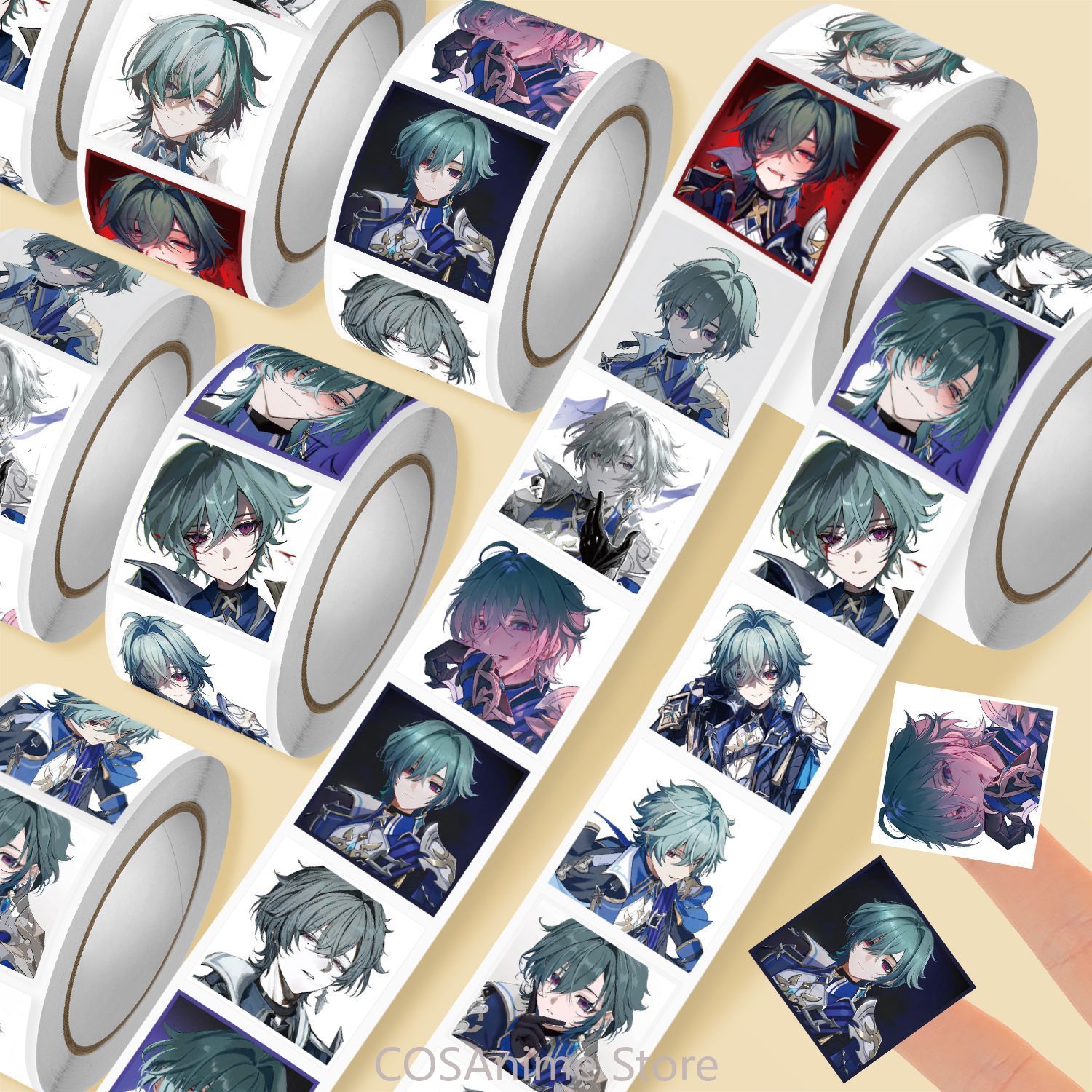 Anime Lohen Genshin Impact Q V - Laptop Accessories Aesthetic 리뷰 및 가격